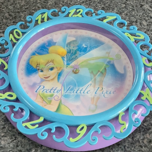 Tinker Bell  wall clock. Pretty Little Pixie. Disney. - Picture 5 of 5